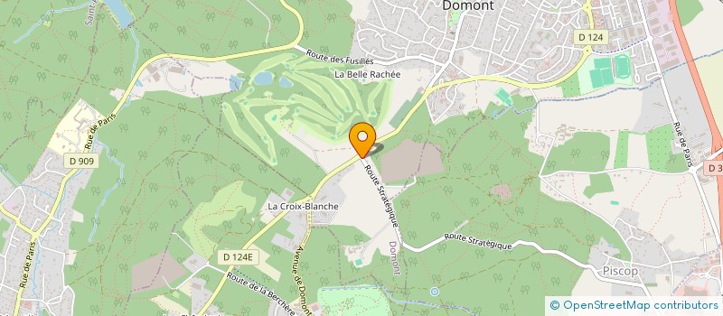 localisation de l'entreprise SOCIETE CIVILE ET IMMOBILIERE DE PLACEMENT  DOMONT