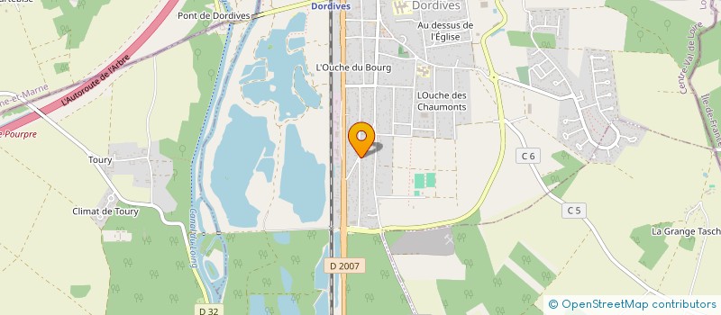 localisation de l'entreprise SOCIETE CIVILE ET IMMOBILIERE LA ROSIERE à DORDIVES