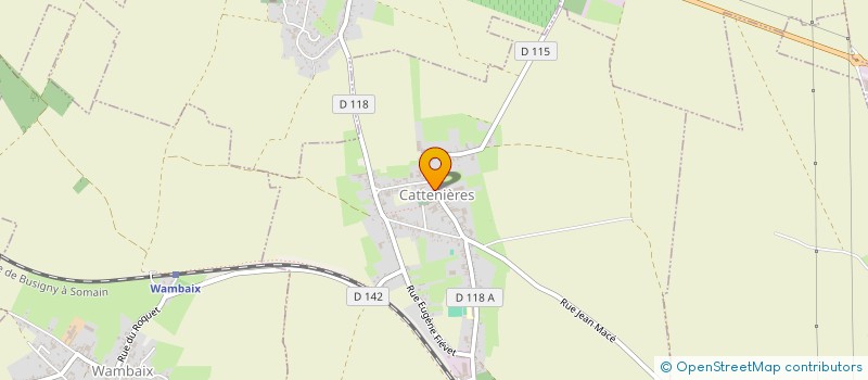 localisation de l'entreprise SOCIETE CIVILE ET IMMOBILIERE TRIMAR  CATTENIERES