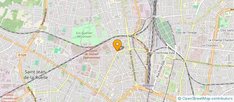 localisation de l'entreprise SOCIETE CIVILE ETYSSE  ORLEANS