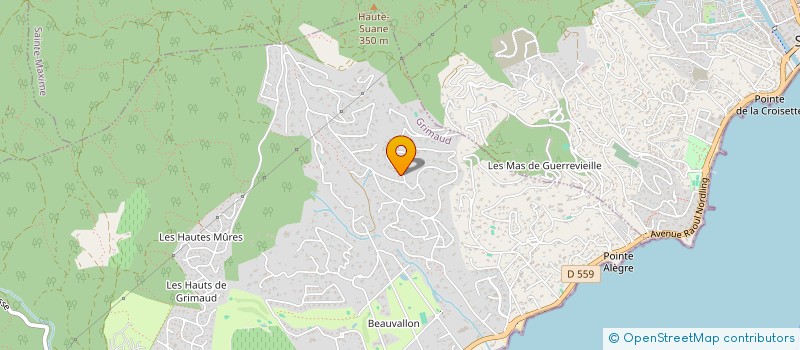 localisation de l'entreprise SOCIETE CIVILE EUROPAZUR à GRIMAUD