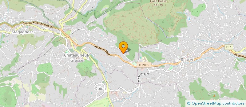 localisation de l'entreprise SOCIETE CIVILE EYRO  CHATEAUNEUF-GRASSE