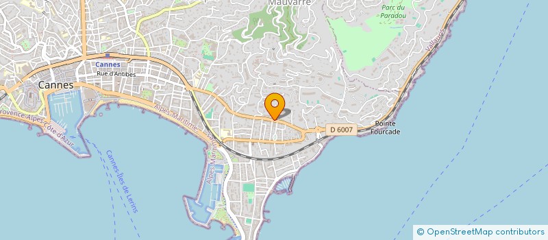 localisation de l'entreprise SOCIETE CIVILE F.R.A.M. à CANNES