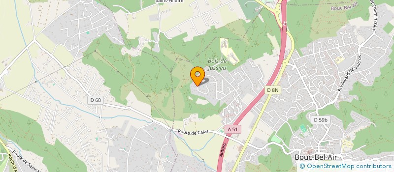 localisation de l'entreprise SOCIETE CIVILE : FABROPIERRE  BOUC-BEL-AIR