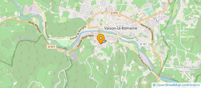 localisation de l'entreprise SOCIETE CIVILE FAMILIALE AEL  VAISON-LA-ROMAINE