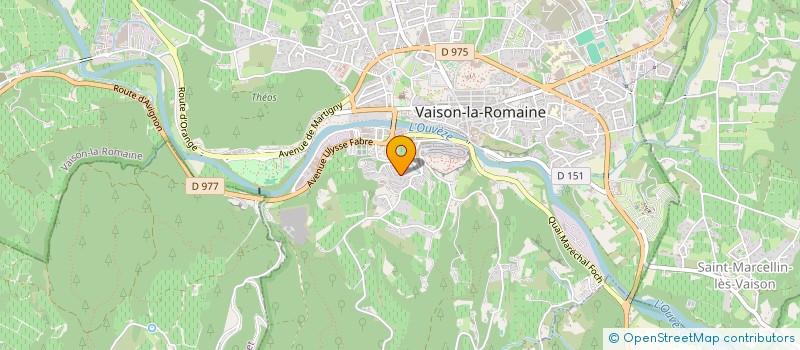 localisation de l'entreprise SOCIETE CIVILE FAMILIALE AEO  VAISON-LA-ROMAINE