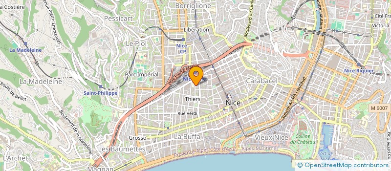 localisation de l'entreprise SOCIETE CIVILE FAMILIALE ARTD'AZUR PAR ABREVIATION SCF ARTD'AZUR à NICE