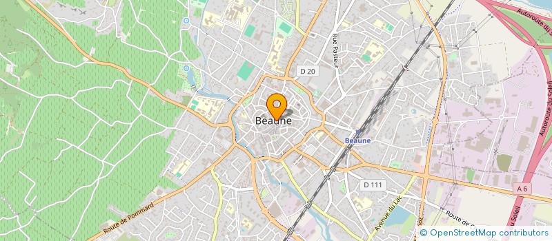 localisation de l'entreprise SOCIETE CIVILE FAMILIALE C.A.C.S à BEAUNE
