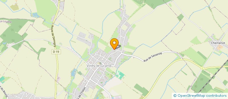 localisation de l'entreprise SOCIETE CIVILE FAMILIALE CLAUDE CHAUMONT  VIREY-LE-GRAND