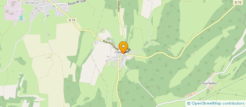 localisation de l'entreprise SOCIETE CIVILE FAMILIALE FERRER  ANTEUIL