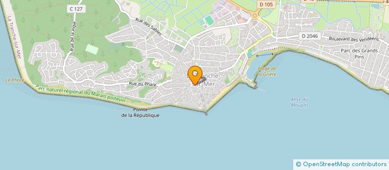 localisation de l'entreprise SOCIETE CIVILE FAMILIALE GIRAUDET à LA TRANCHE-SUR-MER