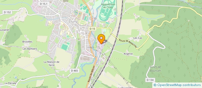 localisation de l'entreprise SOCIETE CIVILE FAMILIALE GROLL à CLUNY