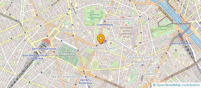 localisation de l'entreprise SOCIETE CIVILE FAMILIALE GUILLET  PARIS