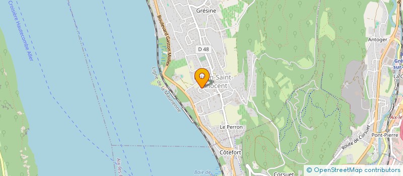 localisation de l'entreprise SOCIETE CIVILE FAMILIALE LAUSTE  BRISON-SAINT-INNOCENT