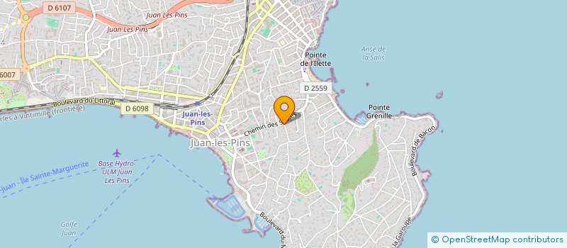 localisation de l'entreprise SOCIETE CIVILE FAMILIALE M R 4 à ANTIBES