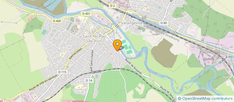 localisation de l'entreprise SOCIETE CIVILE FAMILIALE PASTEUR  DEUXVILLE