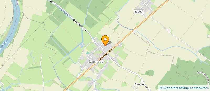 localisation de l'entreprise SOCIETE CIVILE FAMILIALE REBILLARD  SAINT-DIDIER-EN-BRESSE