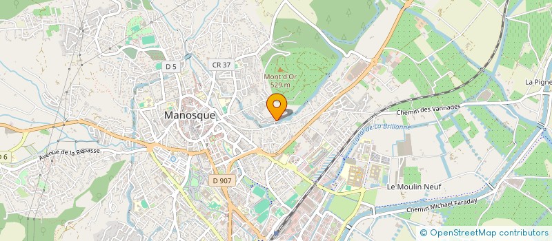 localisation de l'entreprise SOCIETE CIVILE FAMILIALE SAINT PIERRE à MANOSQUE