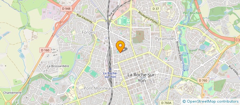 localisation de l'entreprise SOCIETE CIVILE FAMILIALE THIBAUD  LA ROCHE-SUR-YON