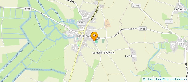 localisation de l'entreprise SOCIETE CIVILE FAMILIALE ULYSSE  MAILLEZAIS