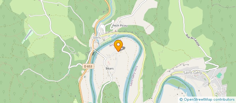 localisation de l'entreprise SOCIETE CIVILE FAMILLIALE SIBOUT  PRADINES