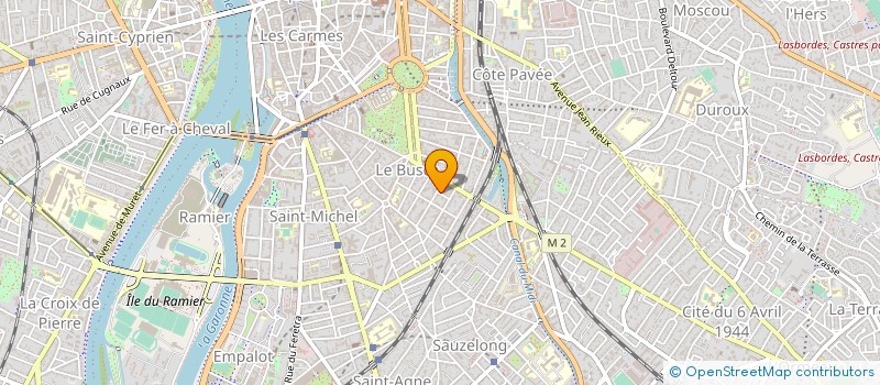 localisation de l'entreprise SOCIETE CIVILE FANAJEAN à TOULOUSE