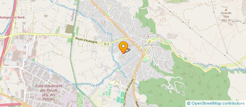 localisation de l'entreprise SOCIETE CIVILE FARANDOLE  GEMENOS