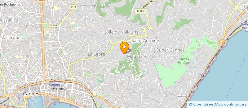 localisation de l'entreprise SOCIETE CIVILE FARO à CANNES