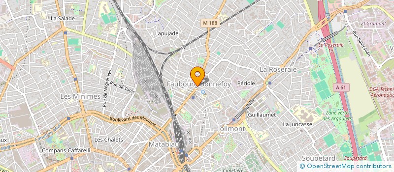 localisation de l'entreprise SOCIETE CIVILE FARRAU à TOULOUSE