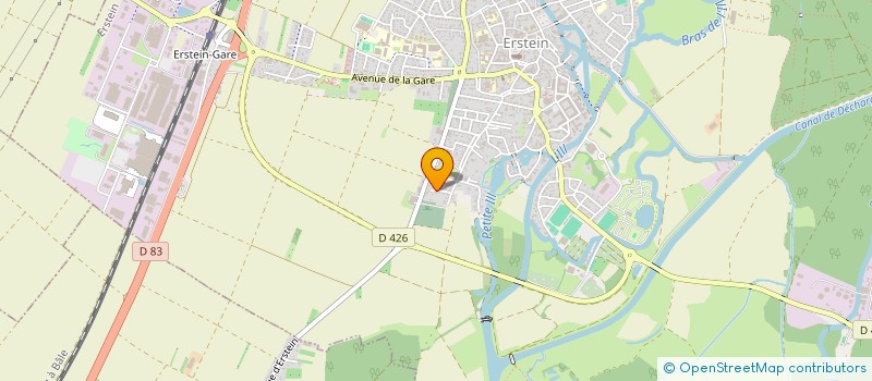 localisation de l'entreprise SOCIETE CIVILE FAS  ERSTEIN