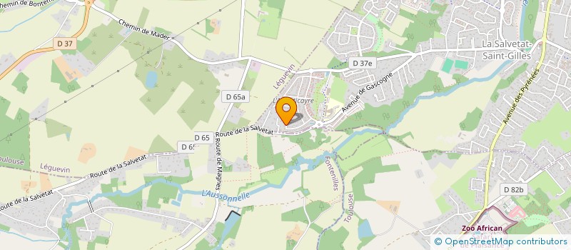 localisation de l'entreprise SOCIETE CIVILE FAURE CAMBON  LA SALVETAT-SAINT-GILLES