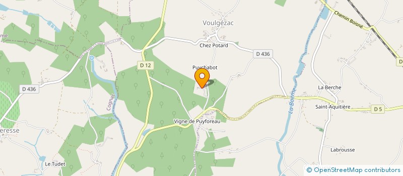 localisation de l'entreprise SOCIETE CIVILE FAURE-INVEST à VOULGEZAC