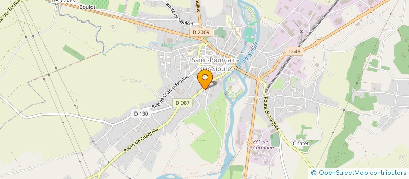 localisation de l'entreprise SOCIETE CIVILE FBD à SAINT-POURCAIN-SUR-SIOULE