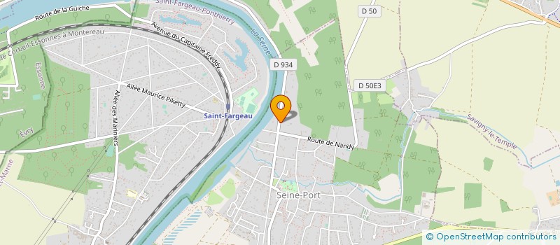 localisation de l'entreprise SOCIETE CIVILE FBDM  SEINE-PORT