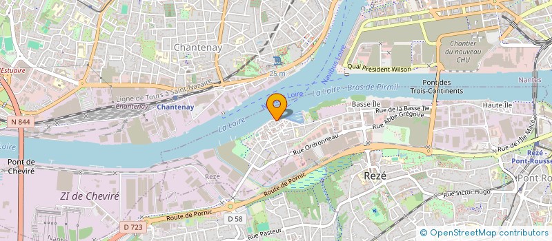 localisation de l'entreprise SOCIETE CIVILE FG INVEST  REZE