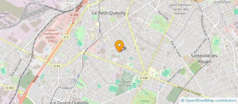 localisation de l'entreprise SOCIETE CIVILE FILIMMO à LE PETIT-QUEVILLY