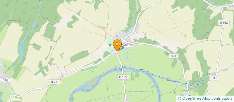 localisation de l'entreprise SOCIETE CIVILE FINANCIERE D B M  RUPT-SUR-SAONE