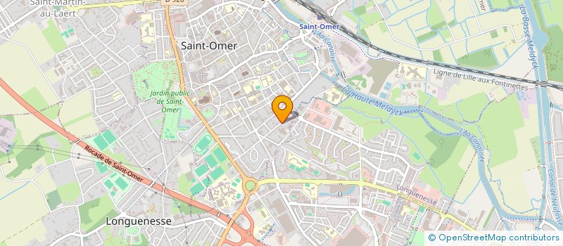 localisation de l'entreprise SOCIETE CIVILE FINANCIERE TDE à SAINT-OMER