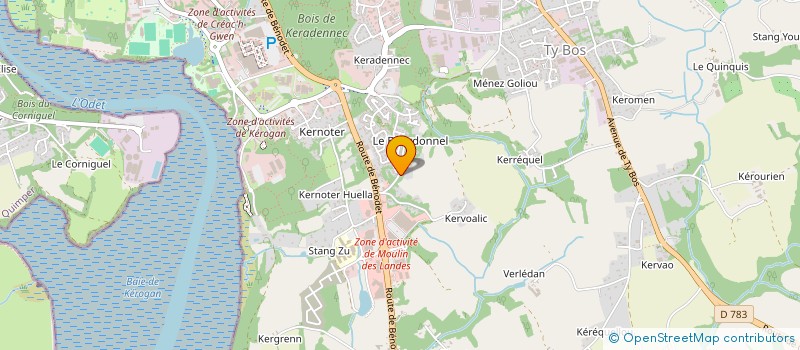 localisation de l'entreprise SOCIETE CIVILE FLAV à QUIMPER