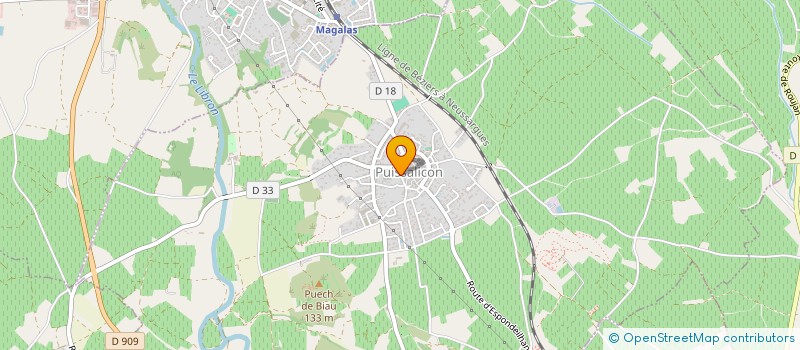 localisation de l'entreprise SOCIETE CIVILE FLOCO  PUISSALICON