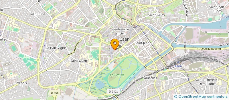 localisation de l'entreprise SOCIETE CIVILE FONCIER HABITAT SOCIAL à CAEN