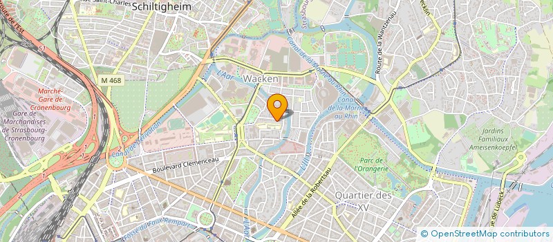 localisation de l'entreprise SOCIETE CIVILE FORESTIERE MAECHLER à STRASBOURG