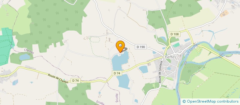 localisation de l'entreprise SOCIETE CIVILE FORMALOISIRS  CHEFFES