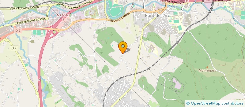 localisation de l'entreprise SOCIETE CIVILE FRANCOEUR à AIX-EN-PROVENCE