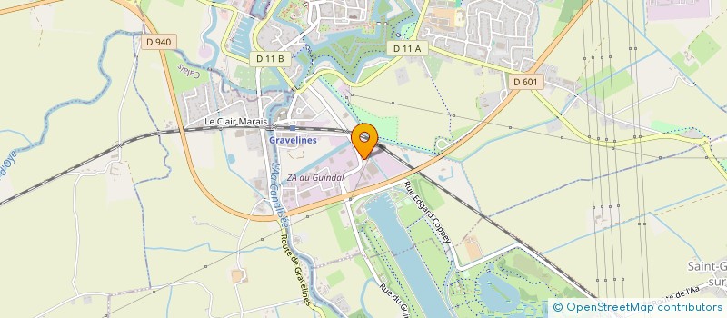 localisation de l'entreprise SOCIETE CIVILE FREDGEN DESWARTE à GRAVELINES