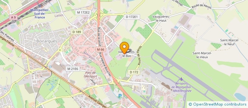 localisation de l'entreprise SOCIETE CIVILE FREJORGUES  MAUGUIO