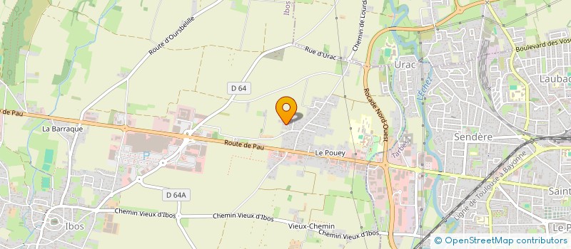 localisation de l'entreprise SOCIETE CIVILE FRUITEX  IBOS