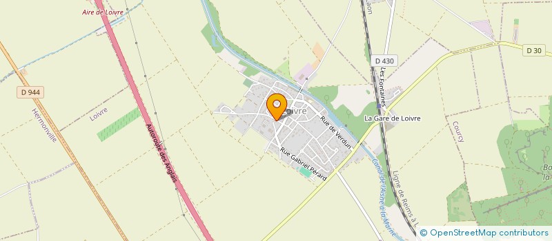 localisation de l'entreprise SOCIETE CIVILE G.M.A  LOIVRE