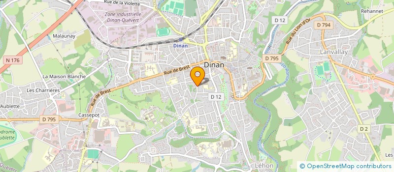 localisation de l'entreprise SOCIETE CIVILE G S D  DINAN