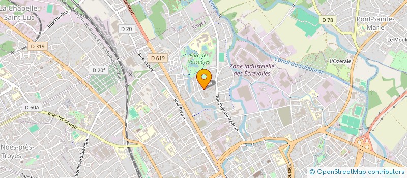 localisation de l'entreprise SOCIETE CIVILE GAI SOLEIL à TROYES